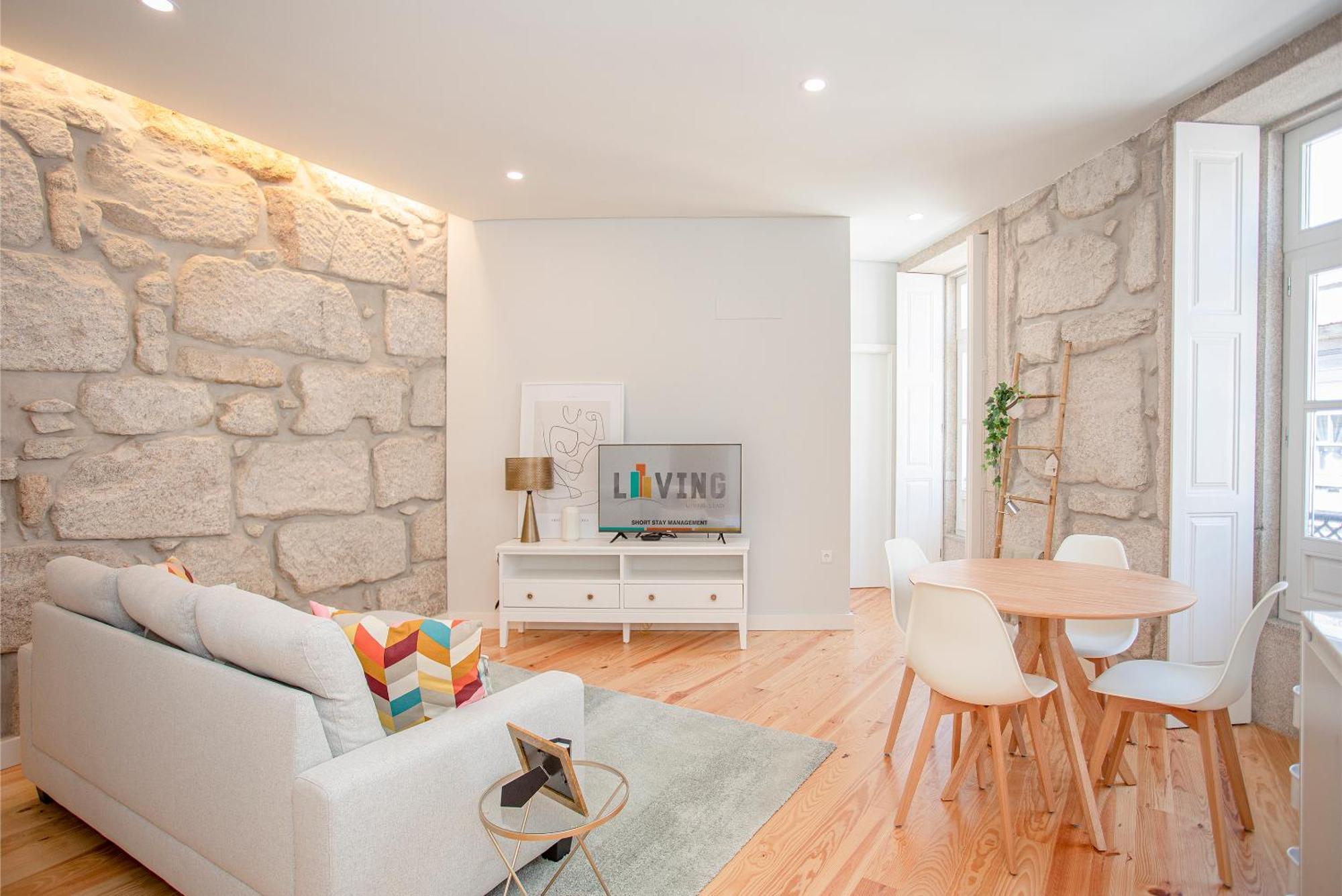 Liiiving In Porto - Aliados Stone Apartment 외부 사진